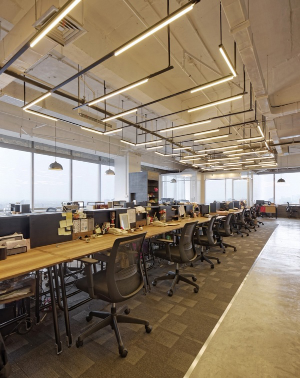 廣告?zhèn)髅焦巨k公室裝修裝潢設(shè)計-卓創(chuàng)裝飾